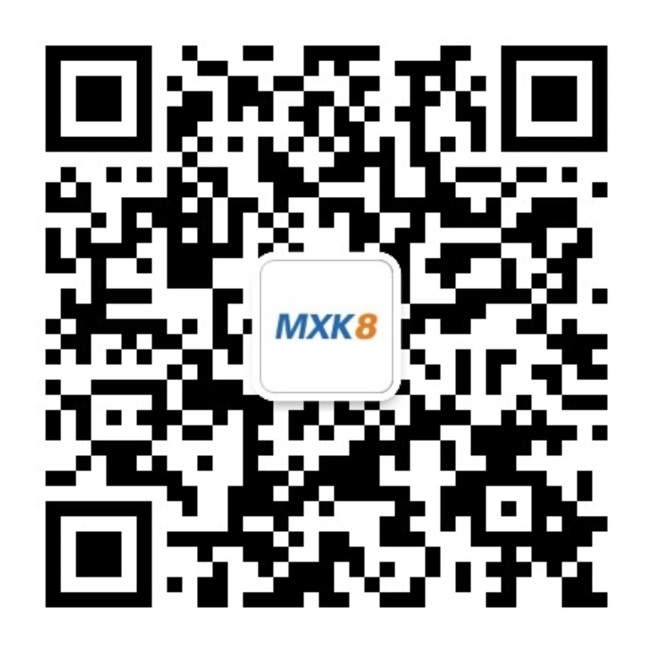 MXK8 WeChat service account QR code